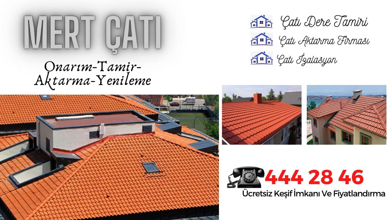 Çatı Tadilat Tamirat Yalıtım Firmaları