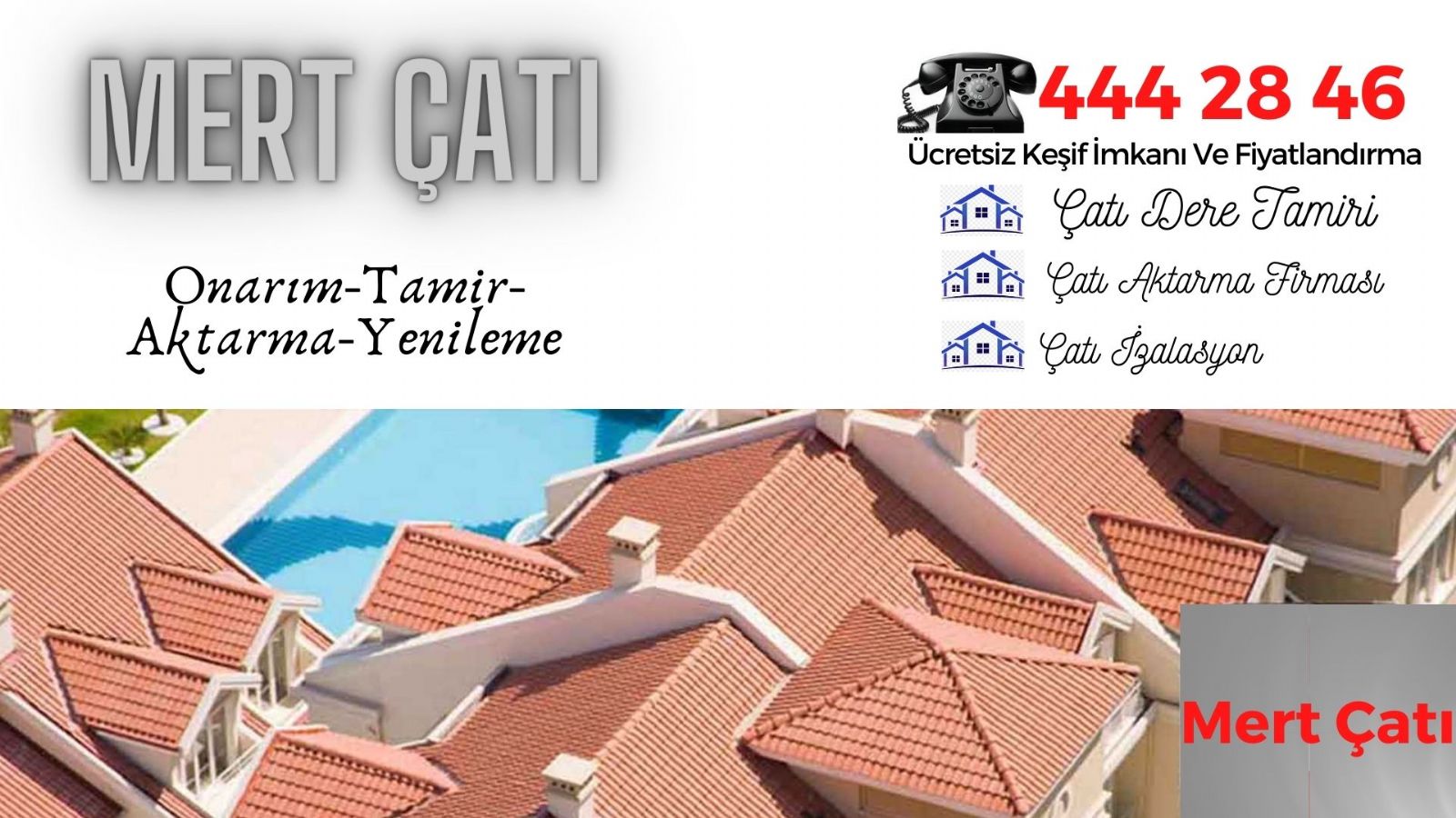 Çatı Tamiri Tamircisi Ustası Diyarbakır 
